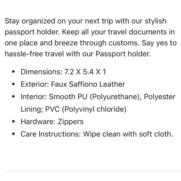 Lost + Wander Passport Wallet - Picture 3 of 5